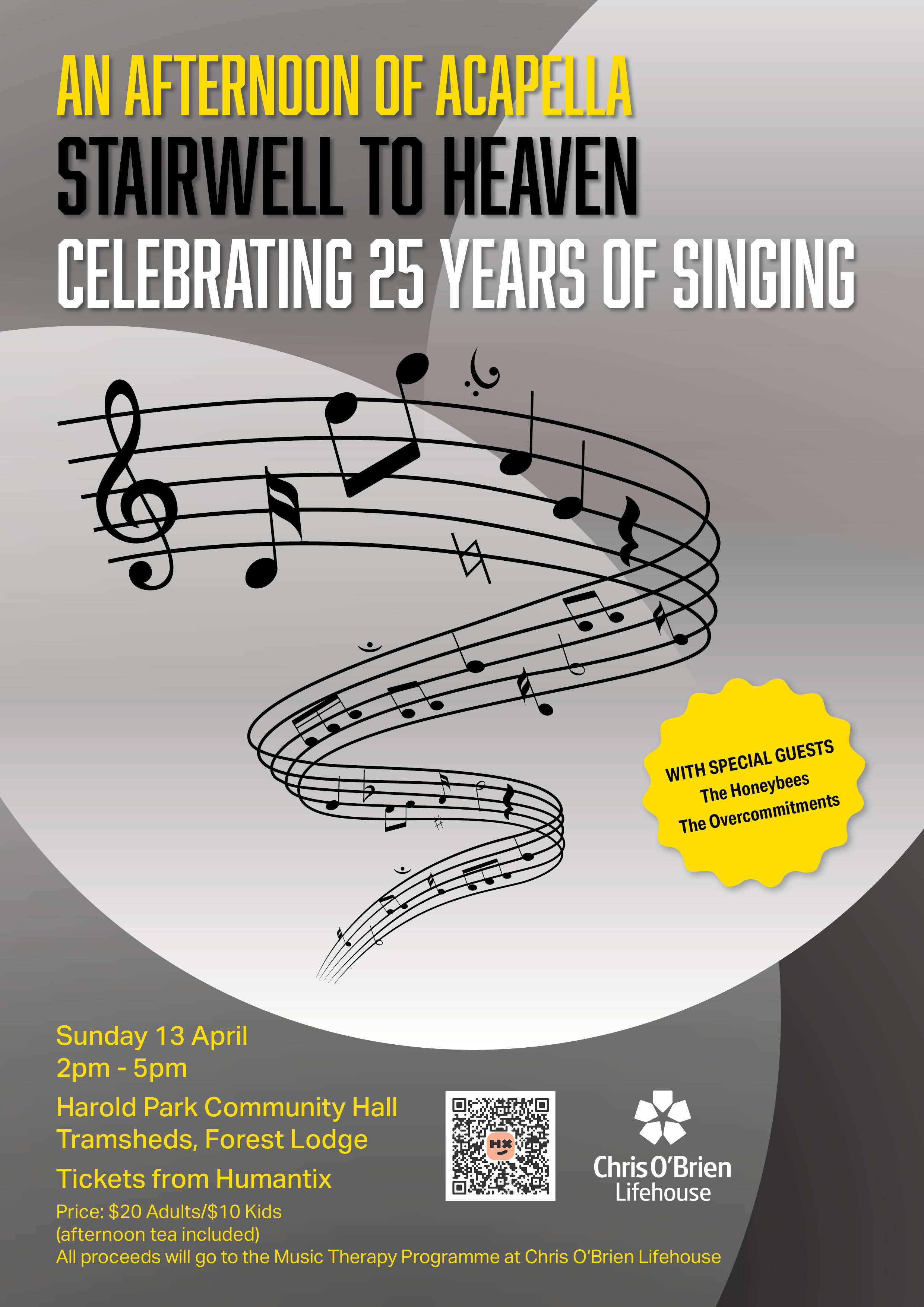 25th anniversary A4 poster